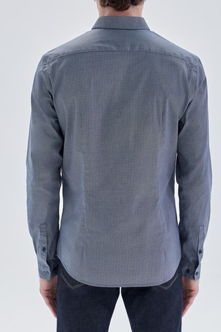 Chemise - Blanc et bleu