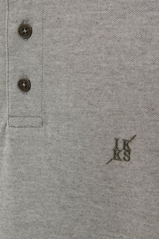 Polo - Gris et vert