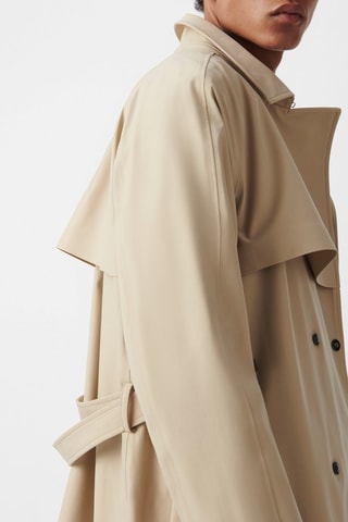 Trench à capuche - Beige