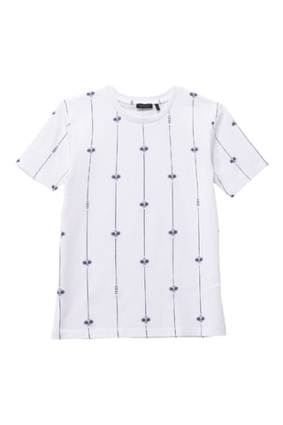 T-shirt en coton biologique - Gris clair chiné - IKKS
