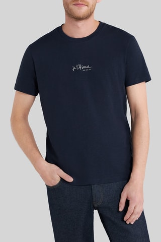 T-shirt - Bleu et blanc