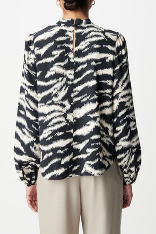 Blouse - Noir et blanc - IKKS