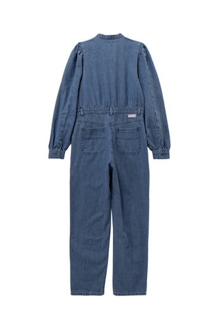 Combinaison en jean - Turquoise