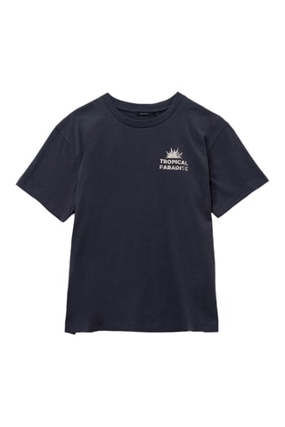 T-shirt en coton biologique - Noir