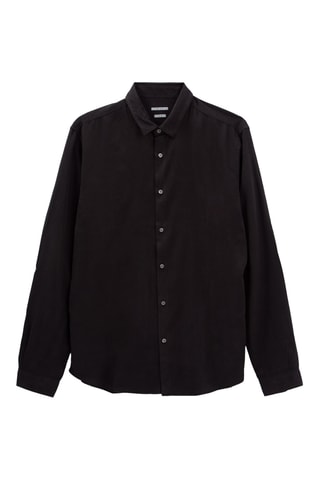 Chemise regular - Noir
