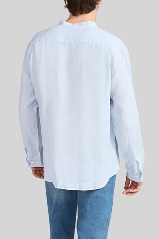Chemise regular en lin - Ciel