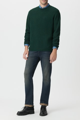Pull en laine - Vert foncé