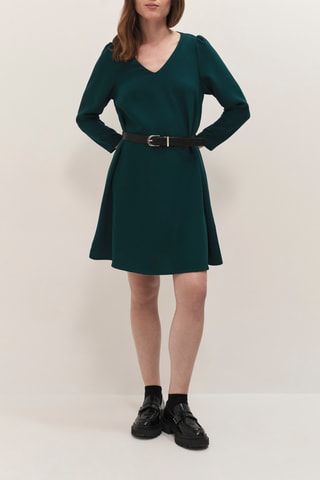 Robe patineuse - Vert foncé