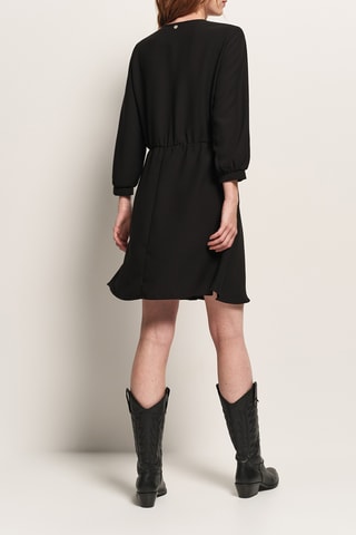 Robe portefeuille - Noir