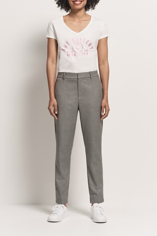 Pantalon cigarette - Bleu pétrole