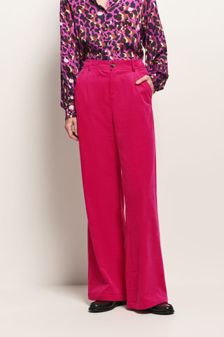 Pantalon droit - Fuchsia