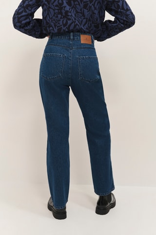 Jean droit - Bleu cobalt