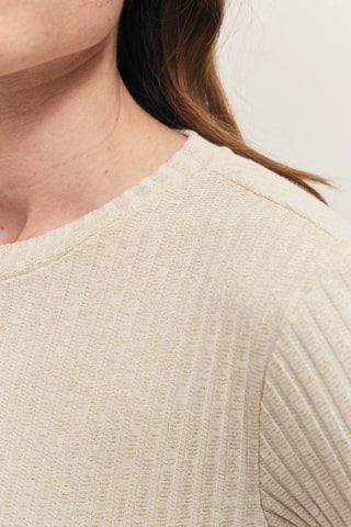 Top en coton biologique - Beige