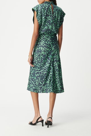 Robe midi - Vert
