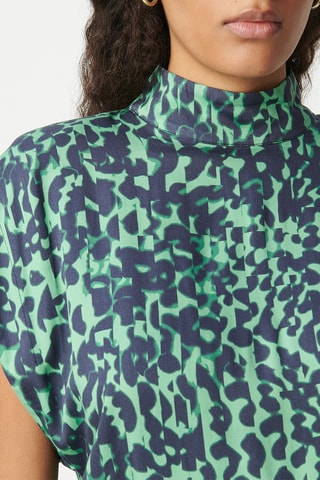 Robe midi - Vert