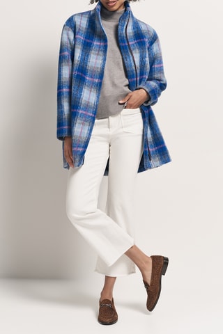 Manteau en laine - Bleu roi