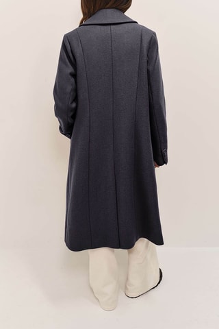 Manteau en laine - Anthracite