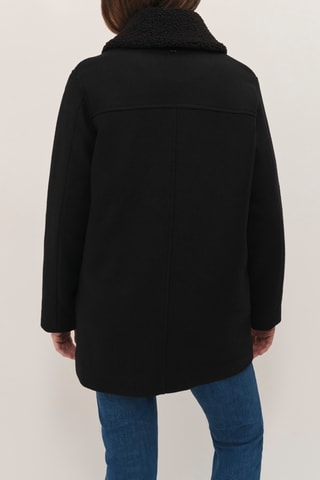 Manteau en laine - Noir