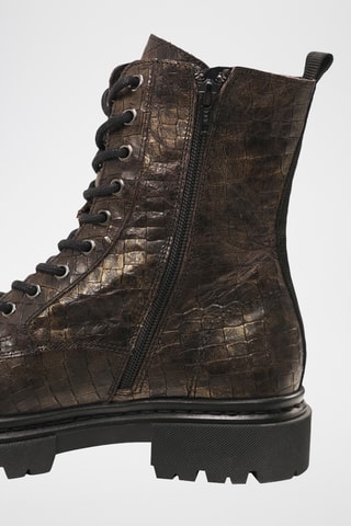 Bottes en cuir - Noir