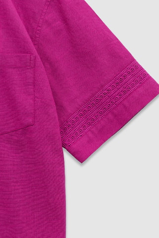 Robe chemise - Fuchsia