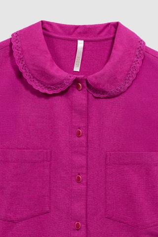 Robe chemise - Fuchsia