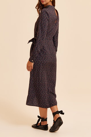 Robe portefeuille - Noir