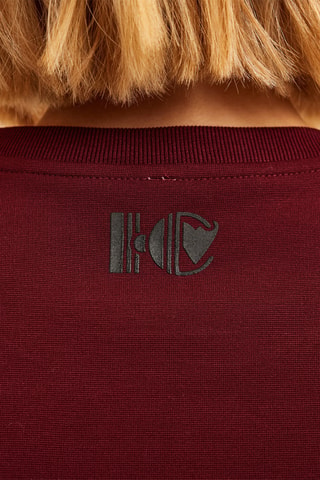 Robe midi - Bordeaux