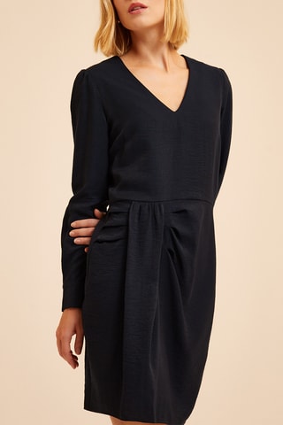 Robe patineuse - Bleu marine