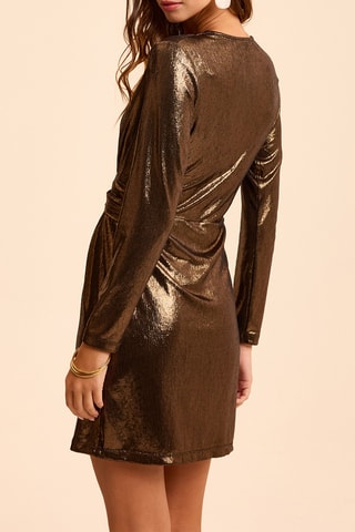 Robe patineuse - Marron