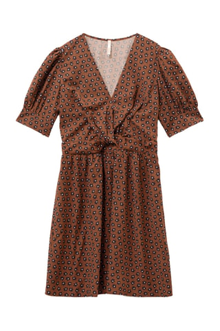 Robe patineuse - Marron