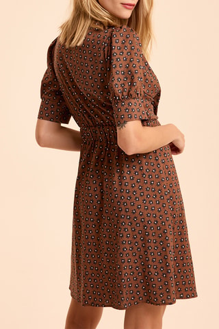 Robe patineuse - Marron