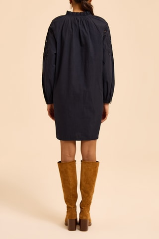 Robe droite - Bleu marine