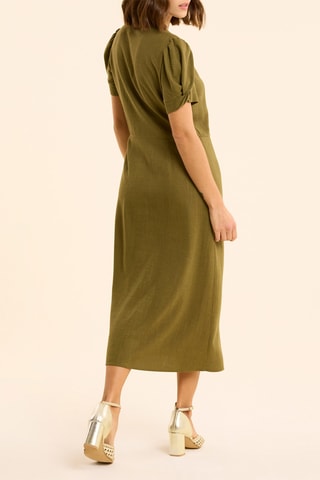 Robe midi - Kaki