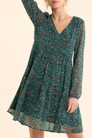 Robe patineuse - Vert