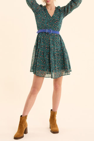Robe patineuse - Vert