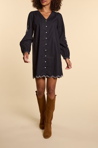 Robe droite - Noir
