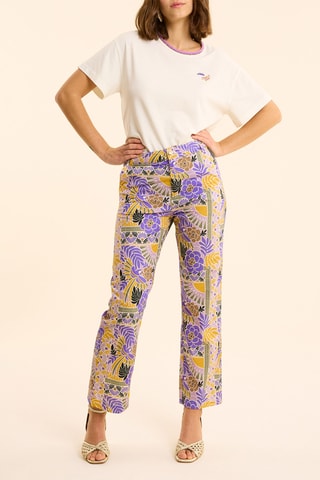 Pantalon large - Violet