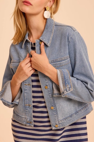 Veste en jean - Ciel