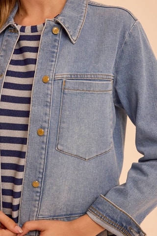 Veste en jean - Ciel