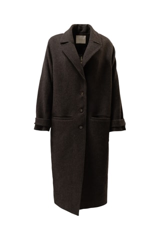 Manteau en laine - Marron
