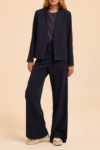 Veste à capuche - Bleu marine