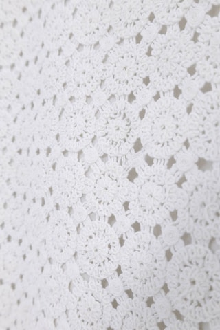 Top en crochet - Blanc