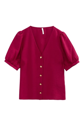 Top - Rouge framboise