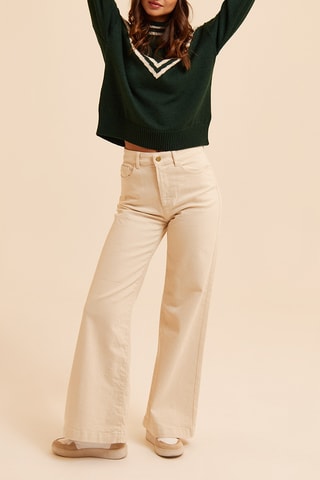 Pull en laine - Vert foncé