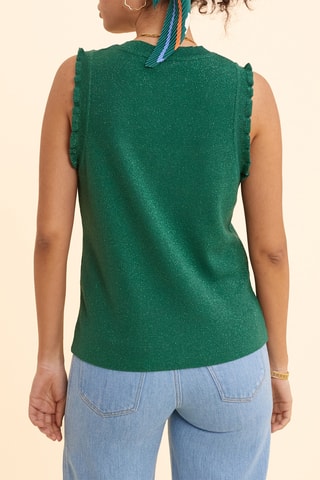 Pull sans manches - Vert