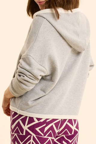 Sweat à capuche - Gris chiné