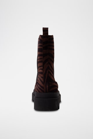 Bottines Chelsea en nubuck - Noir