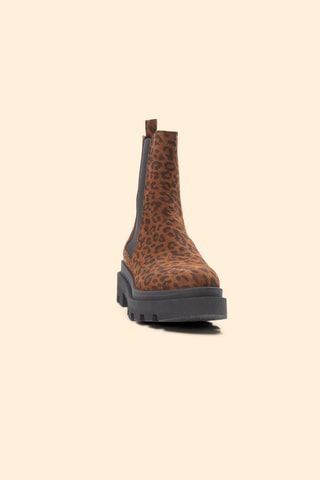 Bottines Chelsea en nubuck - Camel