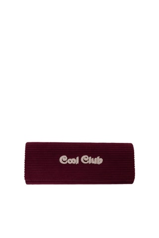 Etui pour lunettes en velours - Bordeaux