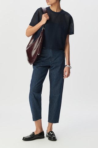 Top - Bleu marine